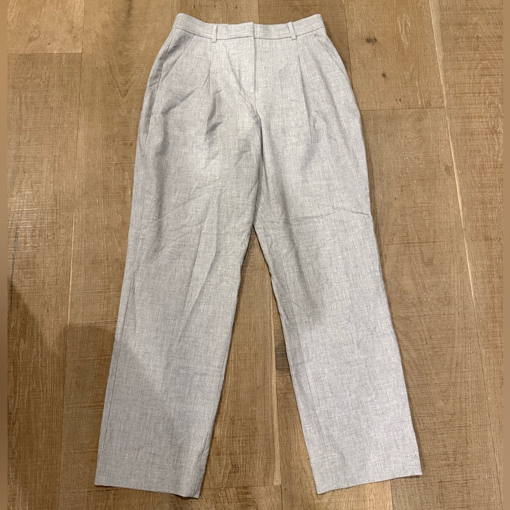 Abercrombie & Fitch Light Gray Women's Trousers